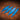 Four blue acrylic templates used for creating a nose straps made of leather for a horse, set on a brown textured leather background.