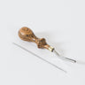 A round edger 1 tool by Ron's Tools used for leatherworking and leathercraft on a white background.