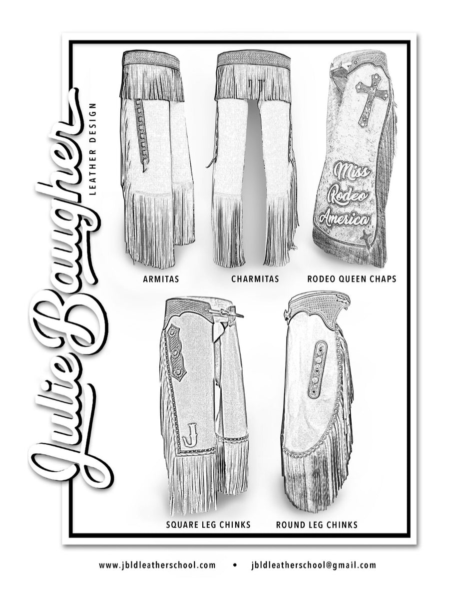 5 Pattern Pack Chap Pattern Pack Maker's Leather Supply