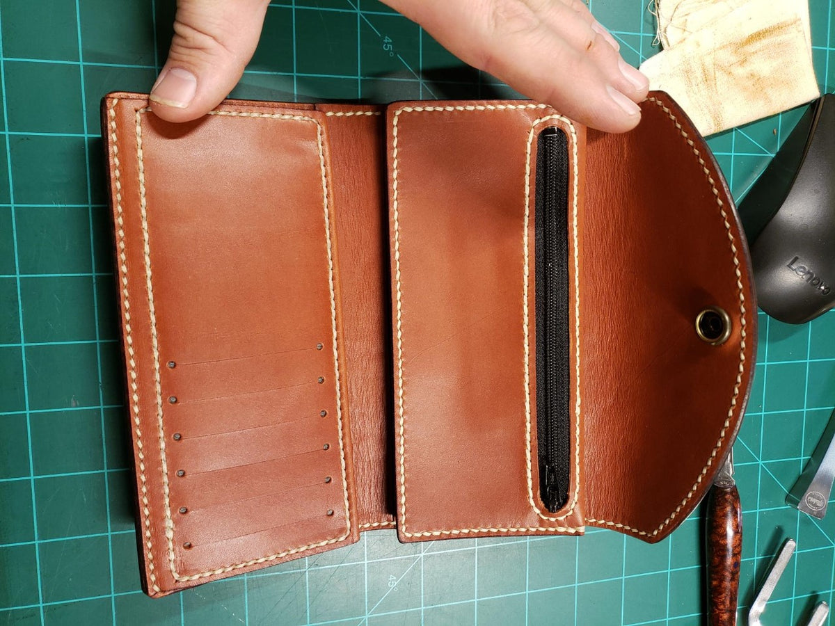 Clutch Wallet Tooling Pattern – Maker's Leather Supply