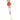 A straight french edger tool with a wooden handle and metal blade, used for leather crafting.