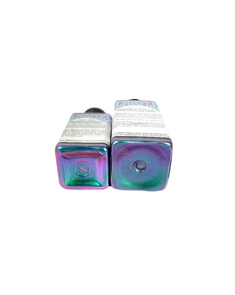 Iridescent on sale leather paint