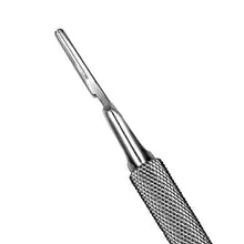 Load image into Gallery viewer, NEW! Rounded Scalpel Handle with 10 blades