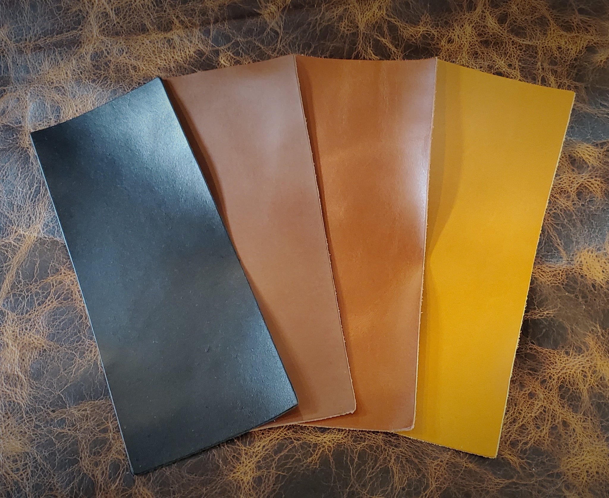 Large Leather Wallet Kit Chestnut / One Kit