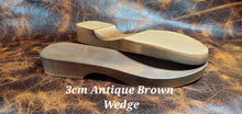 Load image into Gallery viewer, Wooden 3cm Wedge Shoe Base