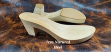 Load image into Gallery viewer, Wooden 7cm Heel Shoe Base