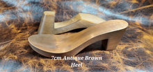 Load image into Gallery viewer, Wooden 7cm Heel Shoe Base