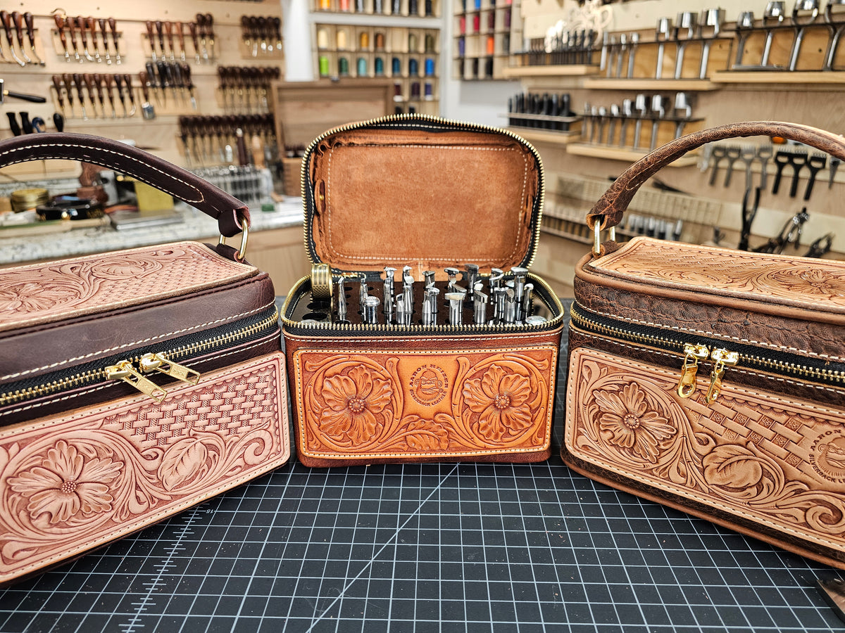 Toolitry tool or toiletry kit template Maker's Leather Supply