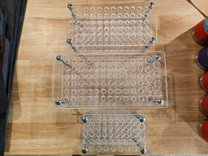 Acrylic stamp and tool rack in 3 sizes