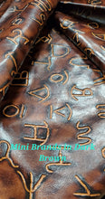 Load image into Gallery viewer, Designer Embossed Bag Leather Sold by the 1/4 Side