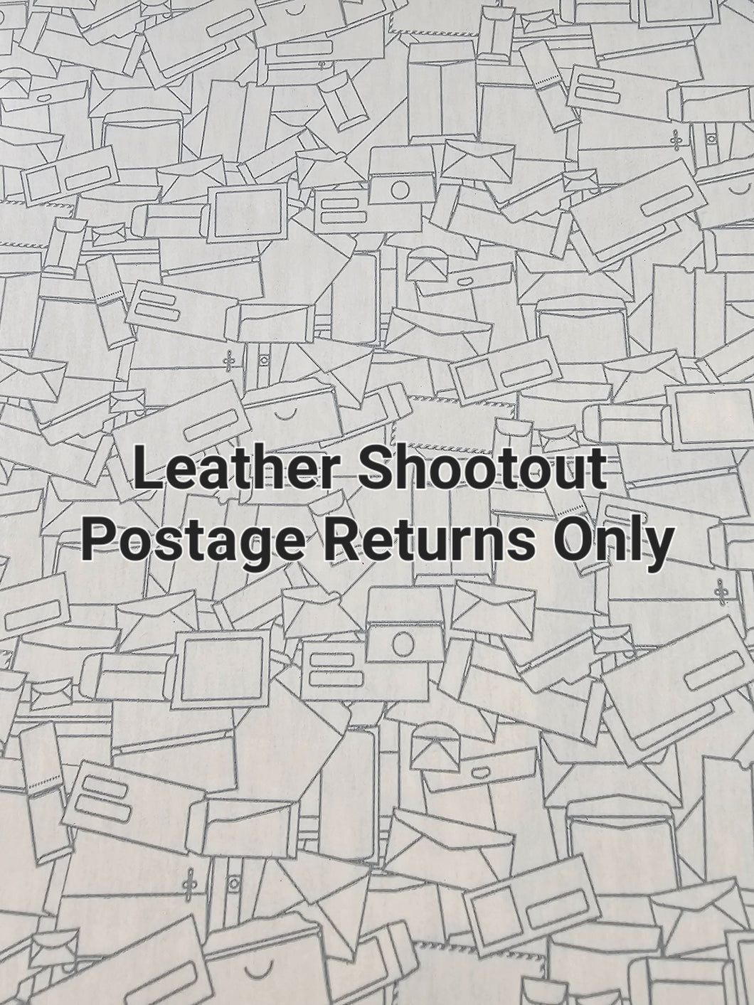 Last Minute Leather Shootout Returns Only