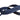 Navy blue nylon coil zipper by the yard, displayed on a white surface.