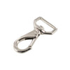 240 Nickel Plate Swivel Lever Snap, Solid Brass-LL, 1”