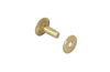10 pack of Brass Rivets and Burrs #9