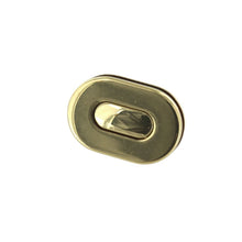 Load image into Gallery viewer, B8706 Brass Plate, Oval Magnetic Closure, Zinc