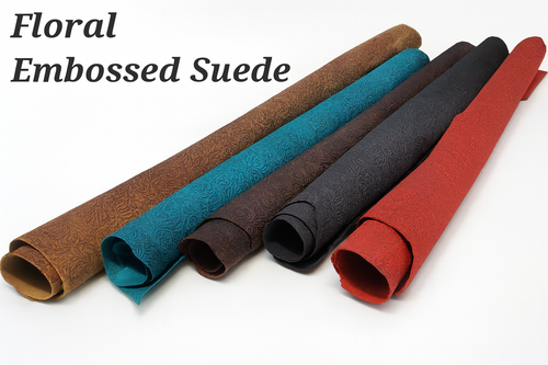 Embossed Floral Suede – Limited Sale Offer