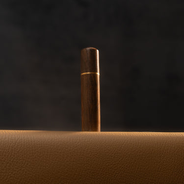 Needle Box- Ebony Hardwood/Brass