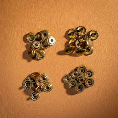 Line 24 Solid Brass Snaps, 10pk