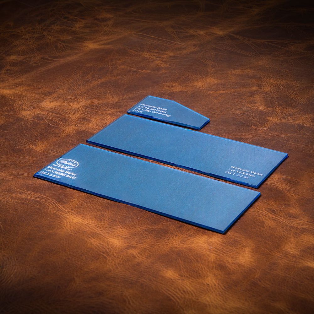 Maker's Minimalist Wallet Template Set