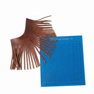 Maker's Fringe Cutting Template