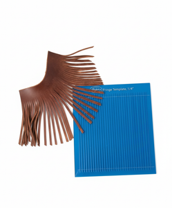 Maker's Fringe Cutting Template