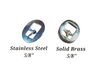 5/8 inch Cart Buckles for Spur Straps