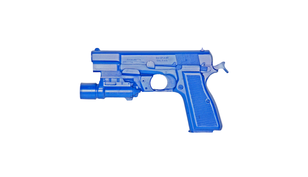 Blue Guns - High Power Cocked & Locked with X300 Tactical Light