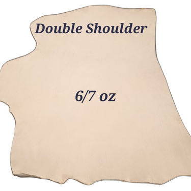 Texas Oak Veg Tanned Double Shoulders