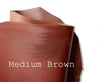 English Bridle Leather – Medium Brown (Sold by the Square Foot)