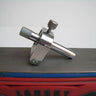 Keen Edge swivel knife sharpening guide on a bench stone