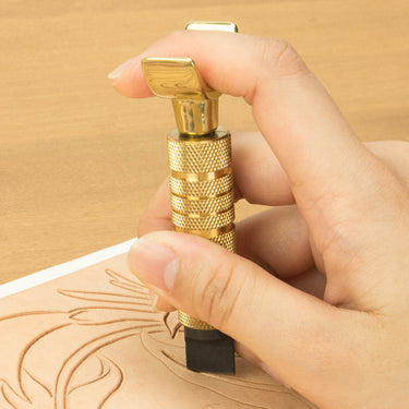 Expert Brass Swivel Knife