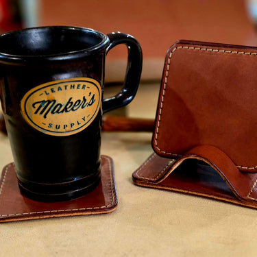 Clicked Out Coaster Set with Stand