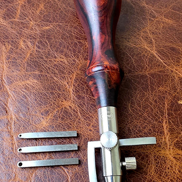 Cocobolo Stitch Groover with 3 Sized Tips