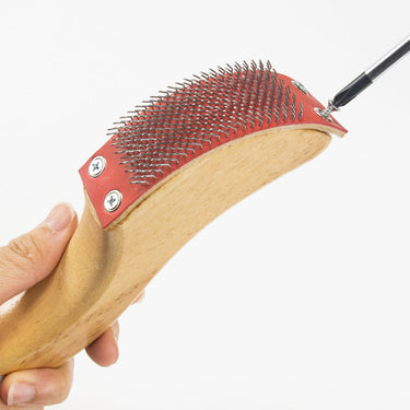 Wooden Leather Rougher