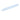 A white bone folder placed on a smooth white background.