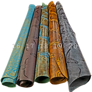 Embossed Bag Leather