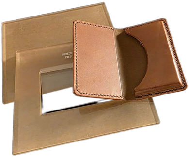 MOLDED CARD CASE MOLD (Acrylic MOLD ONLY)