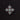 (94) Cross with Green Turq 1 1/4" - 1996170