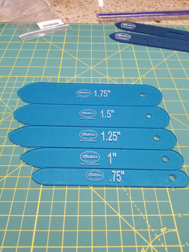 Strap End Template Set