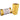 Two spools of MLS Superior Hand Sewing Thread, one displayed vertically and the other horizontally, showing the yellow color and branded label.