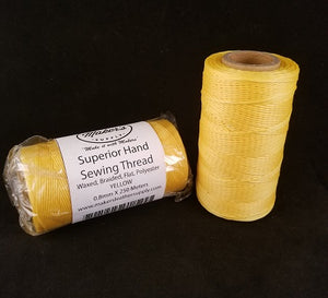MLS Superior Hand Sewing Thread, Yellow