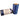 Two spools of royal blue hand sewing thread, one standing upright and the other lying horizontally, with packaging that includes the brand name and thread details.