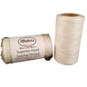 Two spools of MLS Superior Hand Sewing Thread by Maker's, displayed on a white background, with one spool standing upright and the other lying horizontally.