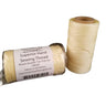 Two spools of MLS Superior Hand Sewing Thread, one inside a clear plastic packaging labeled with the brand, color 'Cream', and the other spool is beside it outside the packaging.