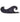 An acrylic black French Curve drawing tool template for measuring and leather projects.