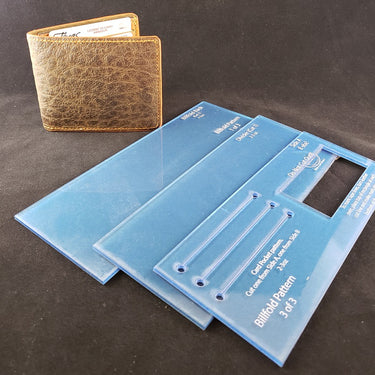 Maker's Billfold Wallet Template Set