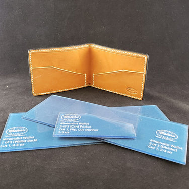 Maker's Minimalist Wallet Template Set