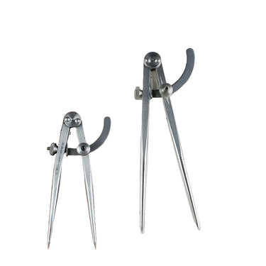 2 metal Wing divider tools one 6 inch and one 8 inch for projects and crafts.