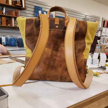 Paper Pattern for the Roll Top Rucksack