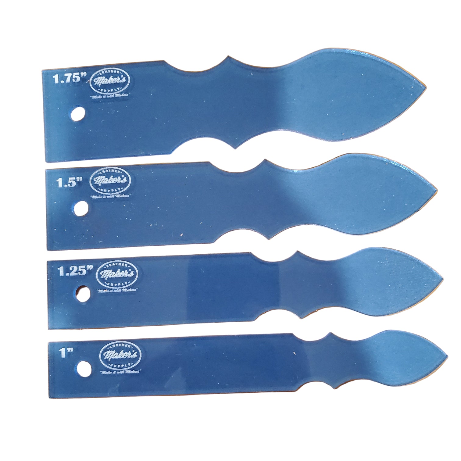 Maker's Western Strap Ends Template Set – Maker's Leather Supply